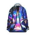 thumbnail image 3 of Nebula Cosmic Space Students Backpack Galaxy Celestial Outer Space Design, Comfortable and Adjustable Strap School Bag for Students, 3 of 6
