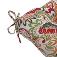 thumbnail image 4 of Pillow Perfect  Outdoor Zoe Citrus Blown Bench Cushion 18 X 44 X 5, 4 of 5