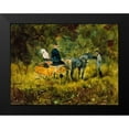 thumbnail image 2 of Toulouse-Lautrec, Henri de 14x12 Black Modern Framed Museum Art Print Titled - The Trap, 2 of 5
