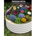 thumbnail image 2 of Kojooin Raised Garden Bed - Galvanized Planter Box with Easy Assembly for Vegetables, Flowers, and Herbs, 2 of 7