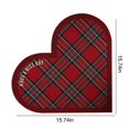 thumbnail image 3 of SNGMN Bathroom Love Rug - Super Absorbent, Quick Drying, Rubber Backing, Non-Slip, Washable Floor Mat for Shower, 3 of 8