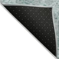 thumbnail image 3 of Addison Rugs Chantille Indoor/Outdoor Traditional Damask Teal Washable Rectangle Rug, 2'6" x 3'10", 3 of 6