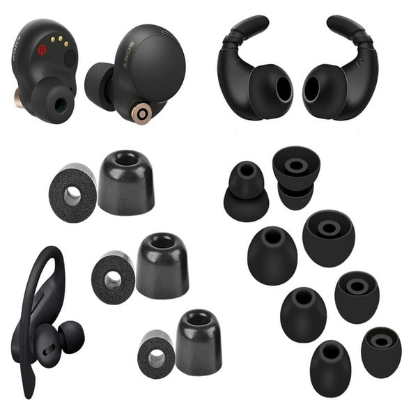 ComfortFit Memory Foam Earbud Tips for Sony WF Series Earbuds
