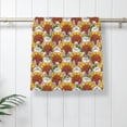 thumbnail image 5 of KLL Cartoon Sunflowers Ultra Absorbent & Soft Hand Towels for Bath, Hand, Face, Gym and Spa-27.5x16in, 5 of 7