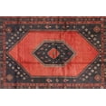 thumbnail image 1 of Ahgly Company Indoor Rectangle Traditional Chestnut Brown Medallion Area Rugs, 5' x 7', 1 of 6