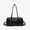 Black, variant on Swing Zip Shoulder Bag, Small Purses for Women Trendy Handbags, Mini Vintage Hobo Clutch Leather Tote