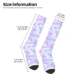 thumbnail image 5 of Balery Rainbow Scales Fun Novelty Socks Men'S Women'S Crew Socks Funny Crazy Novelty Socks Quirky And Cool Socks, 5 of 9
