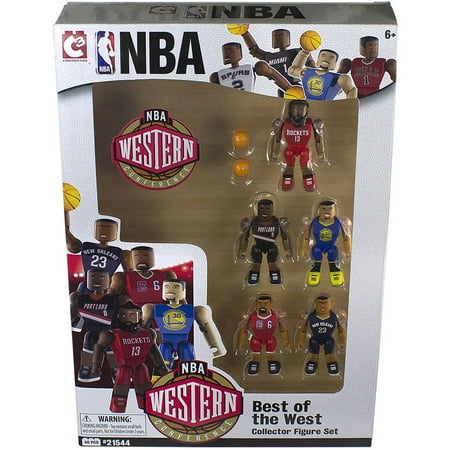 C3 NBA Figures, Best of the West, Pack of the 5 (Best Nba Team Of All Time)