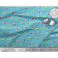 thumbnail image 2 of Soimoi Modal Satin Fabric Straw & Juice Beverages Fabric Prints by Yard 42 Inch Wide, 2 of 3