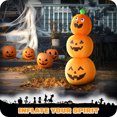 thumbnail image 6 of G128 4ft Halloween Pumpkin Inflatable with LED Lights Outdoor Yard Decoration Fast Inflate, 6 of 9