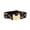 Black, variant on JOLLGII Personalized Plaid Printed Dog Collar With Bone-Shaped Buckle, Custom Name and Phone Number, Adjustable Cotton Blend Collar For Small Medium Large Dogs, Breathable Woven Fabric(S,Red)