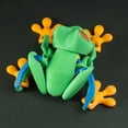 thumbnail image 3 of Aousin 1PC Random Style 3D Printed Magnetic Frog Animals Relaxation Ornaments, Magnetic Attachment on Legs Adhesive to Various Places for Diverse Play, 3 of 9