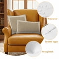 thumbnail image 6 of Cream Greek Key Outdoor Pillow Covers 26x26 Set of 2,Waterproof Patio Throw Pillowcase Protectors,Geometric Greece Ancient Rustic Square Decorative Pillow Shams Cushion Covers for Seat Bed Couch Sofa, 6 of 8