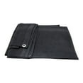 thumbnail image 2 of 10'x30' Black Shade Net Tarp - Construction Fence Cover, Koi Pond Screen, Wind & Dust Barrier, Canopy Shade Panel, Heavy Duty UV Protection, 2 of 2