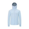thumbnail image 2 of Verano Upf 50+ chaqueta de protección Uv mujeres hombres protección solar transpirable pesca ropa con capucha camisa deportiva ciclismo Cardig -c, 2 of 5