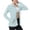 Mint Green, variant on ZyeKqe Athletic Jackets for Women Sun Protection Long Sleeve Hooded Full Zip Upf 50 Outdoor Hiking Workout Tops with Pockets