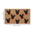 thumbnail image 3 of Christmas Door Mat Holiday Floor Rug Non-Slip Absorbent Entrance Carpet For Kitchen Bathroom Indoor Outdoor Use Durable Mat, 3 of 3