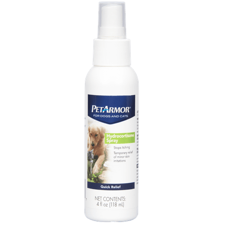 PetArmor Hydrocortisone Spray for Dogs & Cats, 4 oz.