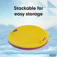 thumbnail image 3 of Superio Round Kids Snow Sled, 24" (Yellow), 3 of 6