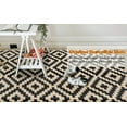 thumbnail image 7 of Reversible Outdoor Area Mats, Plastic Waterproof Straw Rug, Large Floor Mat for Camping, Black & Beige, 5' x 8', 7 of 7