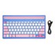 thumbnail image 1 of Teclado inalámbrico, teclado inalámbrico Bluetooth, teclado portátil recargable, calidad en la que puede confiar, 1 of 8