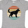 thumbnail image 4 of Inktastic German Shepherd Silhouette Vintage Retro Boys or Girls Baby Bodysuit, 4 of 5
