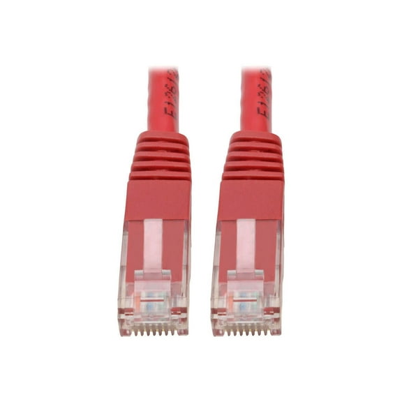 Tripp Lite Premium N200-006-RD 6ft CAT6 RJ-45 Patch Network Cable - Red