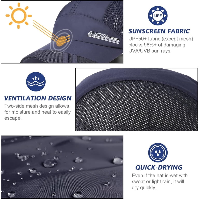 VETPW Sports Mesh Baseball Cap 2-Pack photo 5