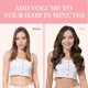 thumbnail image 5 of Extensiones de cabello con clip, cabello humano real, extensiones de cabello humano Remy con clip para mujeres, cabell, 5 of 5
