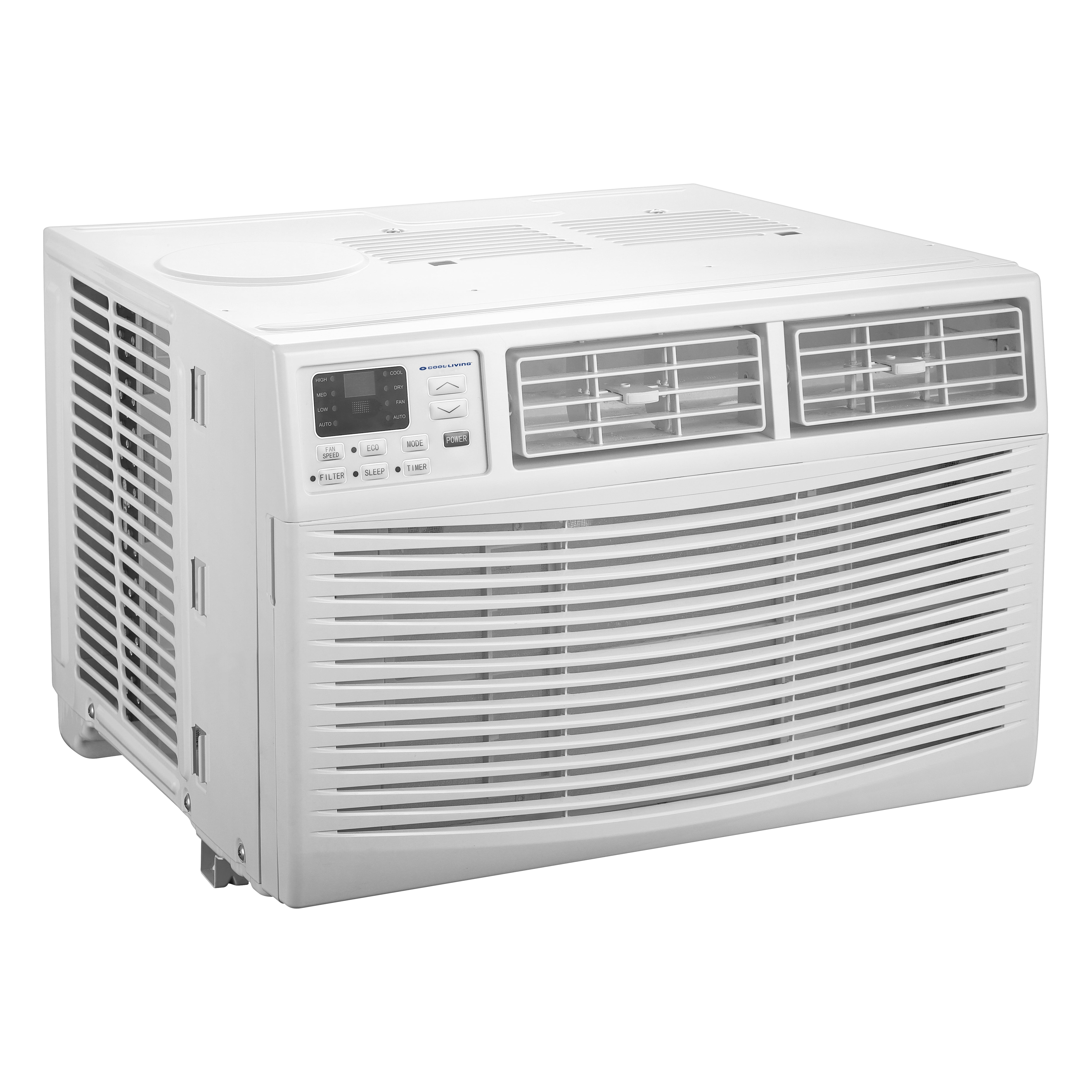 Amazon Com 10 000 Btu Window Mounted Air Conditioner With Follow Me Lcd Remote Control Home Kitchen
