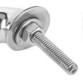thumbnail image 4 of Marine Boat Handle Door Grab Bar Handrail Oval Stainless Steel Rail Grip for Hatch Deck220mm, 4 of 4