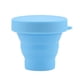 thumbnail image 4 of Taza Plegable Jadeshay de Silicona para Acampar Azul Verde Amarillo Rosa, 4 of 12