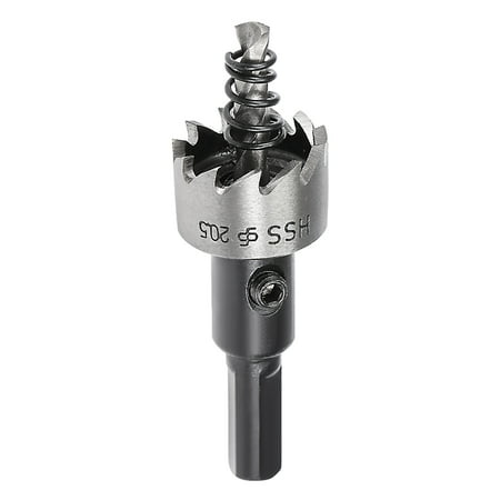 

Uxcell 20.5mm HSS Hole Saw Drill Bit Opener for Stainless Steel Alloy Metal