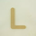 thumbnail image 2 of Package of 1, 18 Inch X 1/2" Thickness MDF Letter L in The Gotham Rounded Font, Thick, Upper Case for Art & Craft Project, Made in USA, 2 of 4