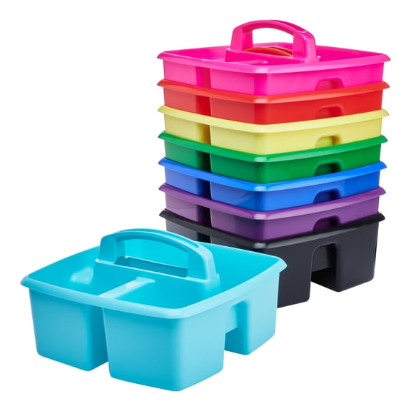 Storex 3-Compartment Arts and Crafts Caddy