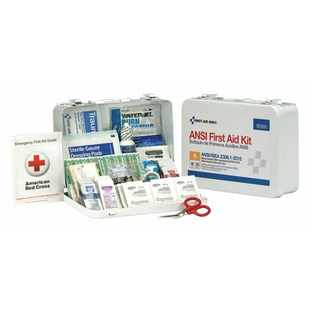 Sim Supply First Aid Kit,General Purpose,Metal 90560 CU-343838473731
