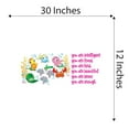 thumbnail image 4 of Children You are Beautiful Intelligent Loved Cute Cartoon Wall Decal Decoration Underwater Marine Cartoon Life Vinyl Wall Art Lasts Years and Easily Removable - Size: 30 In(W) x 12 In(H), 4 of 5