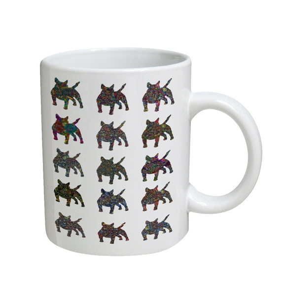 KuzmarK Coffee Cup Mug 11 Ounce - Bull Terrier Dog