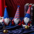 thumbnail image 5 of Wovilon 4Th Of July Patriotic Gnome Decorations, Handmade Mr & Mrs Usa Gnomes Plush Table Ornaments Gift For Independence Day Memorial Day Presidents Day Veterans Day Armed Forces Day, 5 of 6