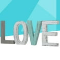 thumbnail image 6 of MLINS 1 Set Home Office Decor Rustic Wood Color Block Letters For Adults, 6 of 8