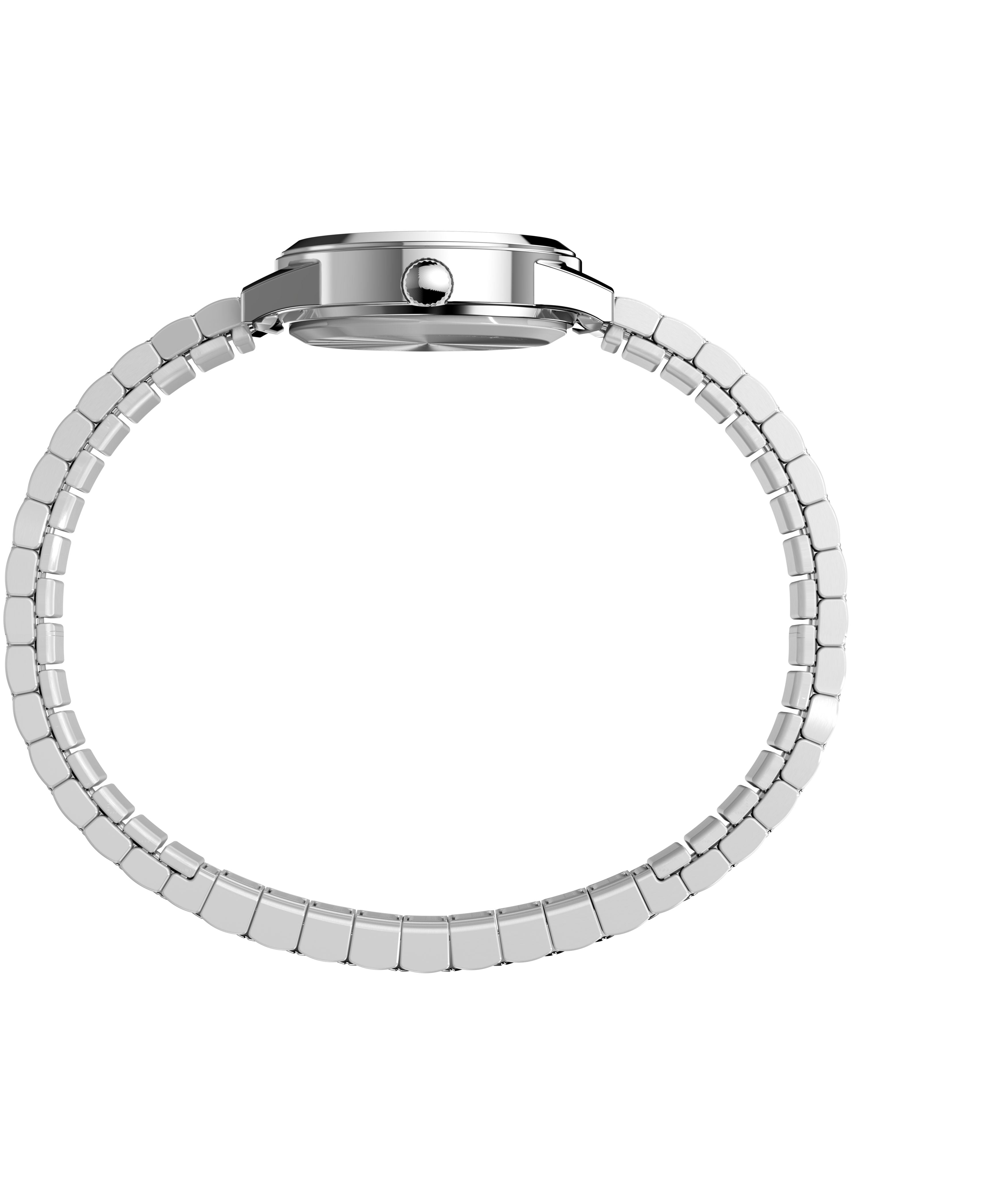 Timex Women's Silver Expansion Band w/Perfect Fit