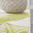 thumbnail image 4 of JONATHAN Y LUXOR Monstera Tropical Leaves Area Rug, 3 x 5, Ivory/Green, 4 of 4