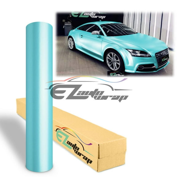 Premium Matte Metallic Satin Pearl TEAL Vinyl Wrap Full Entire Car Air Bubble Free