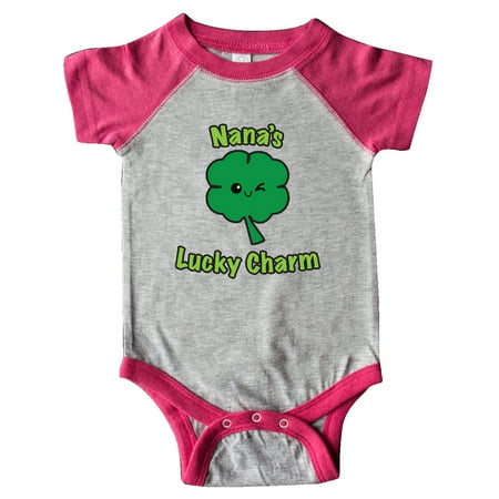 

Inktastic Nana s Lucky Charm Gift Baby Boy or Baby Girl Bodysuit