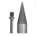 thumbnail image 2 of Log Wood Splitting Electric Hammer Drill Bit Splitter Cone Firewood Split, 2 of 7