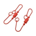 thumbnail image 3 of MYG 2 Sets 1/4inch ISO-A Hydraulic Coupler Hydraulic Quick Disconnect Fitting Dust Cap Power Tools Accessories Replacement Parts, 3 of 10