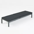 thumbnail image 5 of Bridget Outdoor Chaise Lounge with Cushion, Dark Gray, 5 of 11