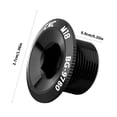 thumbnail image 3 of Bicycles Crank Screw Caps Mountain Bike Crank Fixing Bolts Aluminum Alloys Crankset Covers Screws for Crank Bolts Caps, 3 of 8