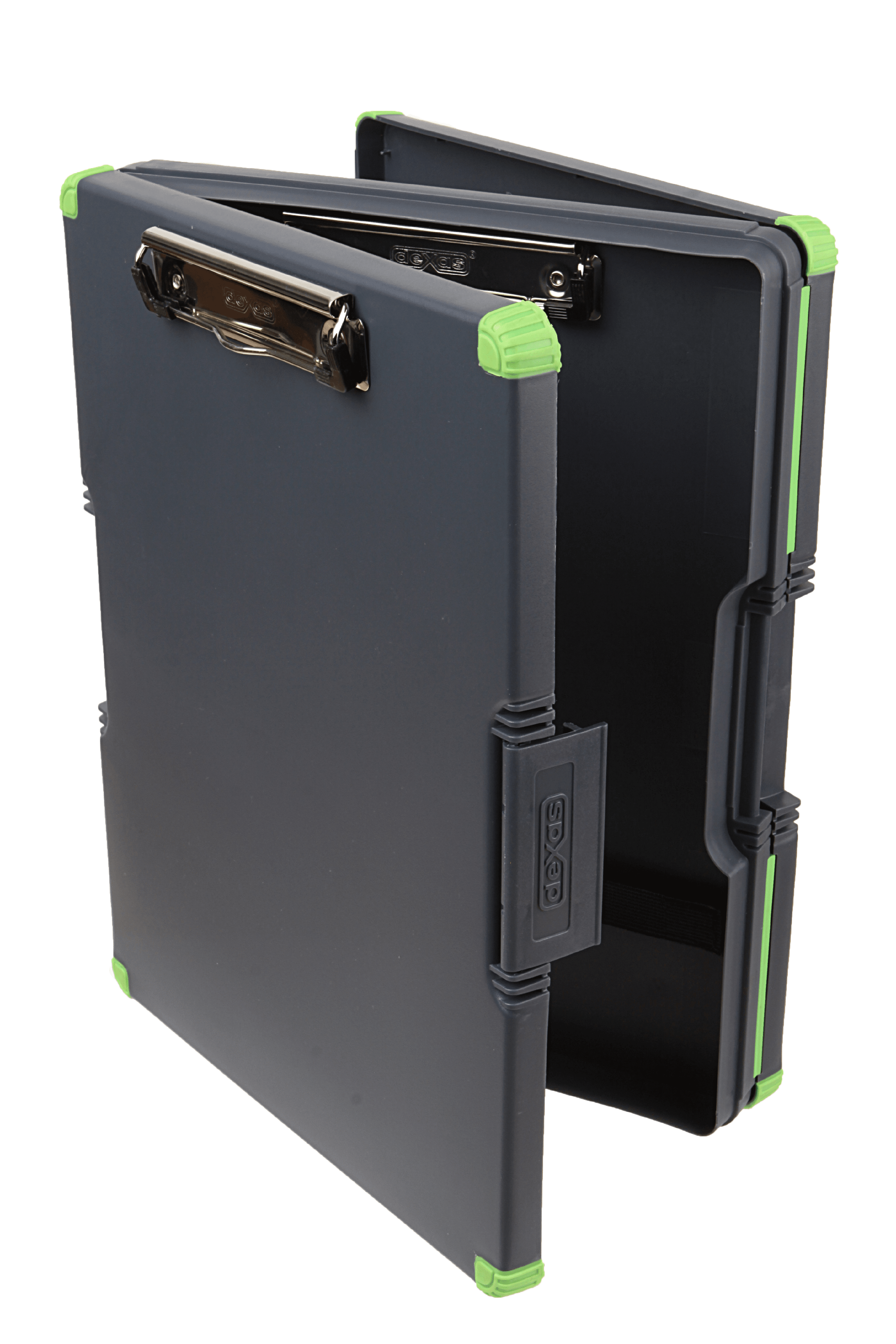 DEXAS Dual Sided Clipcase® Storage Clipboard in Green, Model 4517802
