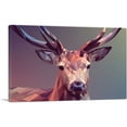 thumbnail image 1 of ARTCANVAS Geometric Deer Home decor Canvas Art Print - Size: 26" x 18" (1.50" Deep), 1 of 9